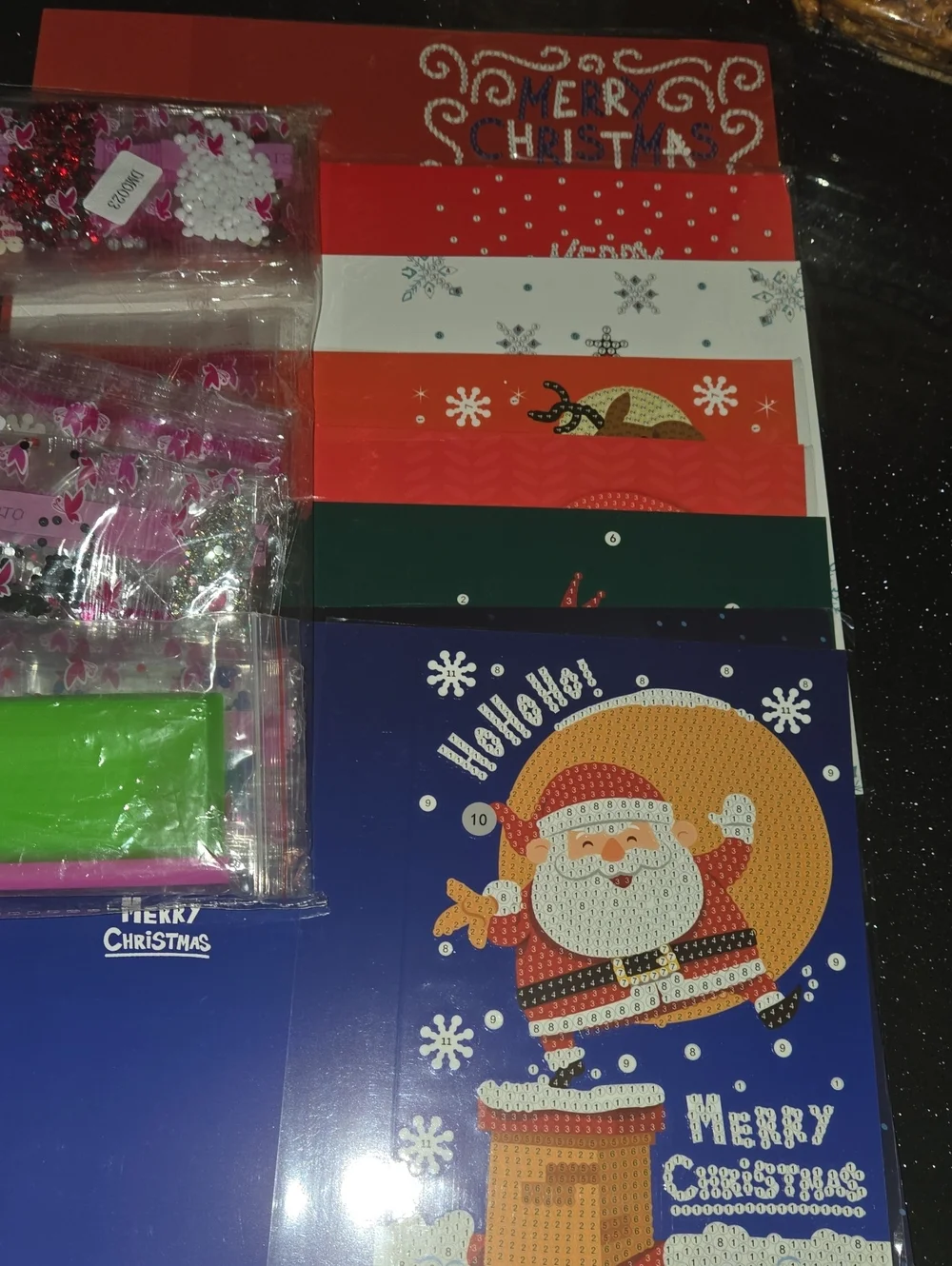 Diamond Art Set Of 8 Christmas Cards
